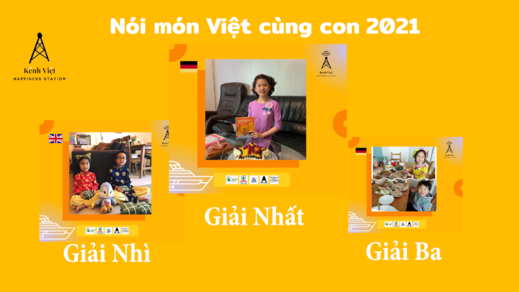 Kênh Việt trao giải cuộc thi “Nói món Việt cùng con” 2021