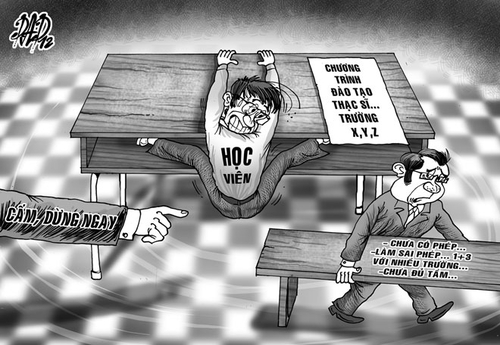 Đào tạo thạc sĩ “ngoài luồng”