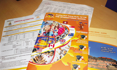 Mập mờ “mác” trường quốc tế