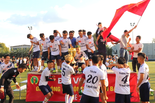 Bế mạc giải bóng đá Cộng đồng hè 2019.