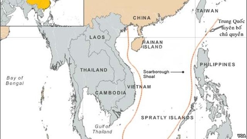 Trung Quốc sắp phát hành bản đồ mới về Biển Đông