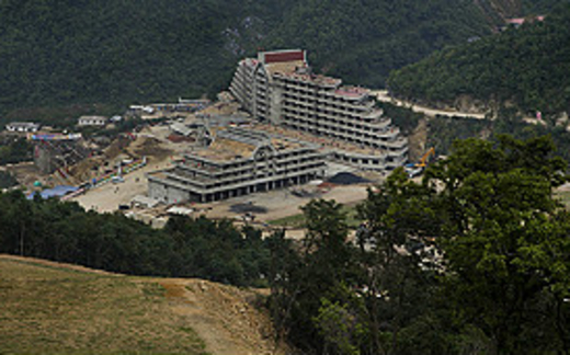 Khu trượt tuyết của Bắc Hàn trễ hạn?