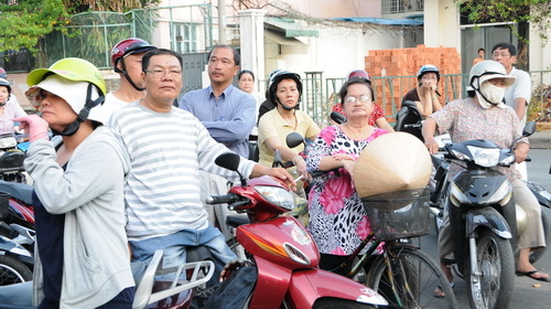 Hồi hộp buổi thi đầu tiên