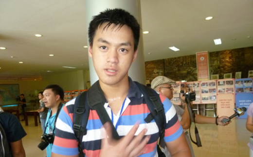 Thanh niên Việt kiều kiên quyết giữ chủ quyền biển đảo