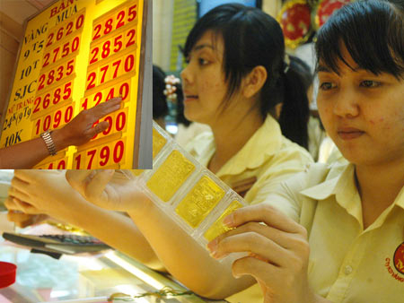Nhiều tiệm vàng ôm nợ