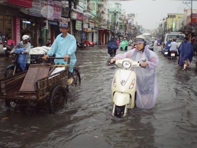 TP Hồ Chí Minh: Khổ vì dự án chống ngập
