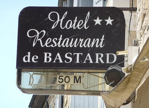 Những biển báo gây cười