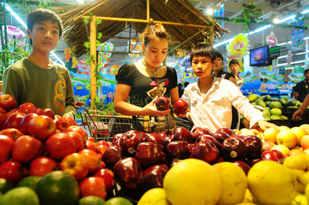 Siết nhập khẩu rau, củ, quả