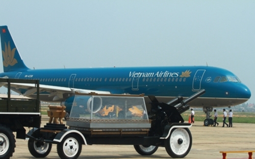 Linh cữu Đại tướng về đến Quảng Bình