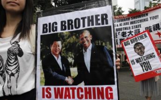 Dân Hồng Kông biểu tình ủng hộ Snowden