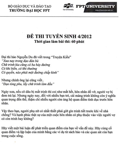 GS Nguyễn Lân Dũng: Đề 'trinh tiết' có gì thô tục?