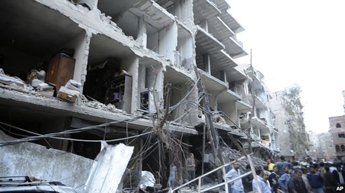 Syria: Xe bom nổ làm lu mờ cuộc ngưng bắn