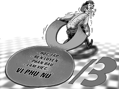 Lời kêu gọi gửi phụ nữ nhân ngày 8.3