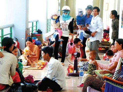 Một số địa phương đã đến mức công bố dịch