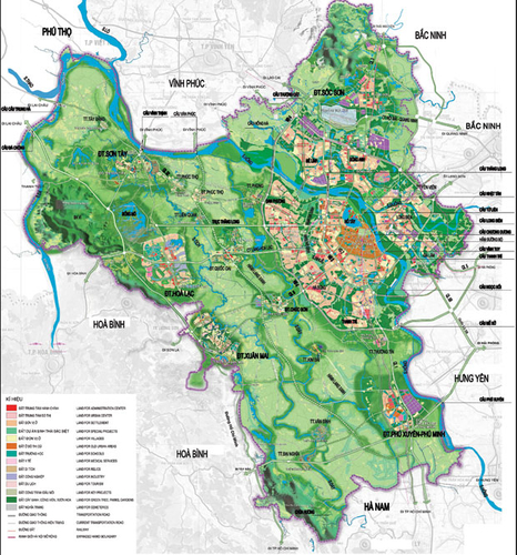 Ba Vì được quy hoạch thành khu vực phục vụ công cộng