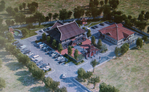 Họp về thiết kế chùa- Một tầng hay hai tầng vẫn chưa ngã ngũ.