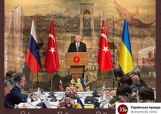 Bắt đầu vòng đàm phán hòa bình Ukraine-Nga tại Istanbul