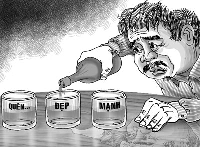 Đơn xin uống rượu