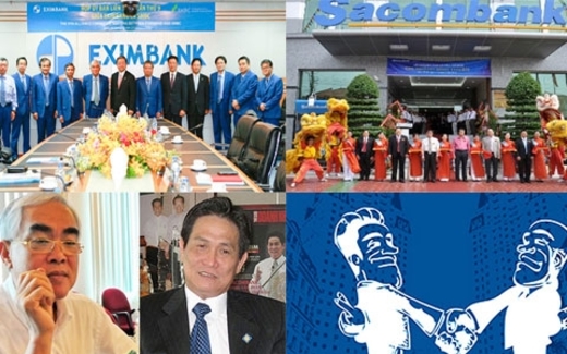 Eximbank biến động, ám ảnh cuộc lật đổ ở Sacombank?
