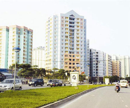 "Nóng" nhà chung cư trên 10 triệu đồng/m2