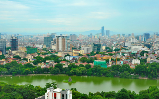 Hà Nội lộng lẫy nhìn từ trên cao