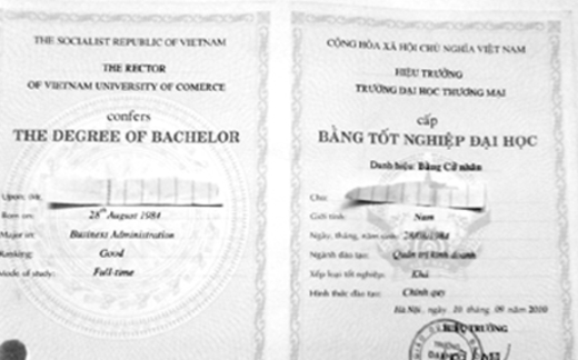 Dễ như... mua bằng đại học trên mạng