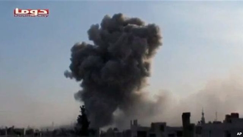 Bom xe hơi giết chết mấy mươi nhân viên an ninh Syria