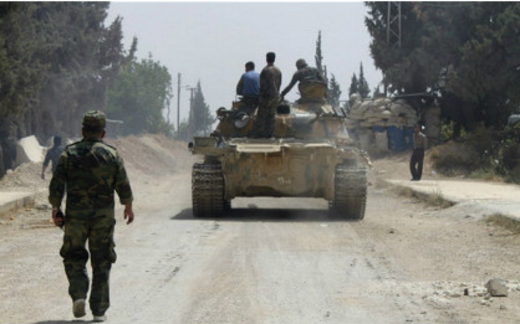 Tiếp viện nổi dậy Syria đến Qusair