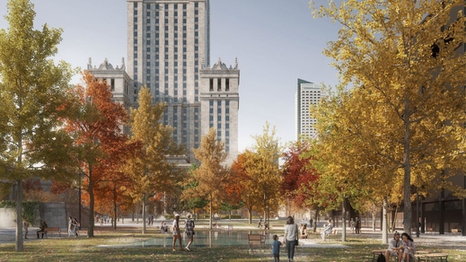 Warszawa sẽ có một không gian mới tại trung tâm của thành phố