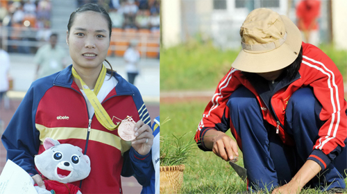 Nhà vô địch SEA Games đi nhổ cỏ