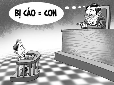 "Thuật lại chuyện bị hiếp dâm tập thể cho tòa nghe coi..."