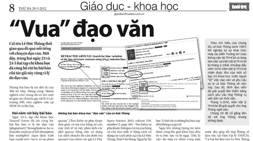 Vụ “Vua” đạo văn: Đồng tác giả khó chối bỏ trách nhiệm