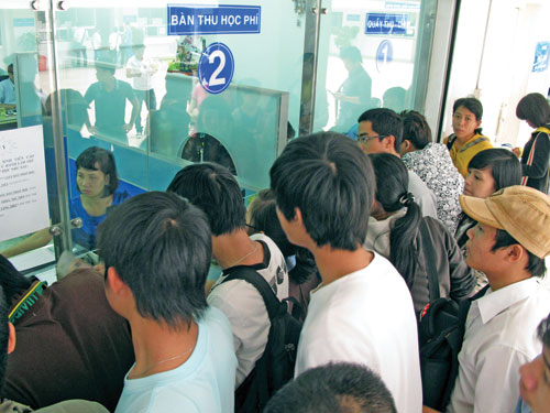 Ngỡ ngàng học phí trường ngoài công lập