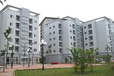 Khổ như ở khu đô thị mới