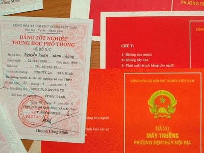 Chữ 'Cộng hòa XHCN VN' sẽ không còn trên văn bằng