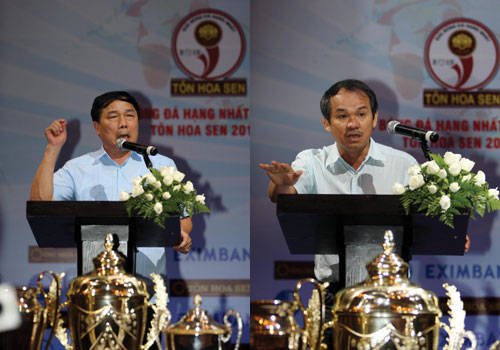 Đấu khẩu dữ dội giữa các ông bầu VPF