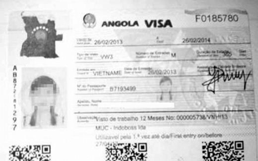Xâm nhập tour 'xuất khẩu mại dâm' từ Việt Nam sang Angola