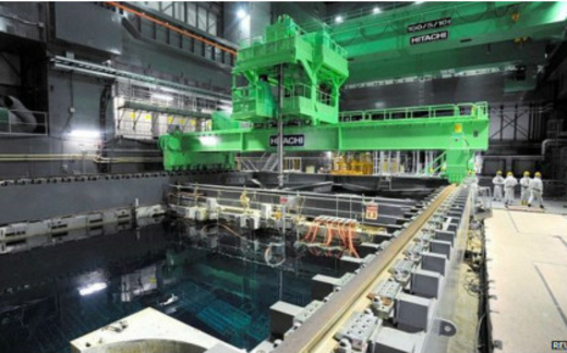 Nhật sắp dỡ các thanh nhiên liệu hạt nhân