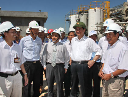 Ngày 30/9 Nhà máy lọc dầu Dung Quất hoạt động trở lại