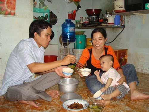 Chất lượng bữa ăn giảm đều