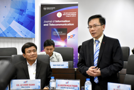 Trường ĐH Tôn Đức Thắng ra mắt tạp chí Thông tin và viễn thông