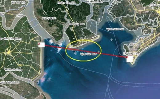 Chìm tàu tại khu vực biển Cần Giờ, 9 người mất tích