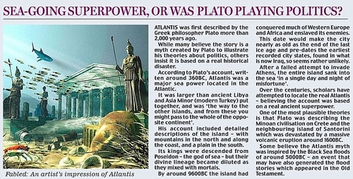 Thành phố huyền thoại Atlantic nằm dưới đáy biển Caribe?