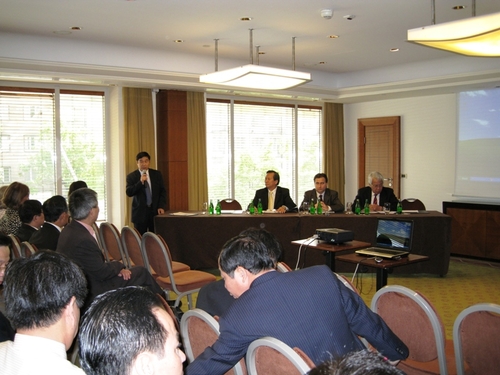 Đoàn xúc tiến thương mại -Bộ công thương Việt Nam sang thăm và làm việc tại Ba Lan.