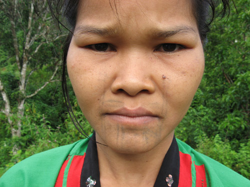 Kỳ bí những người đàn bà... xăm mặt ở Lai Châu