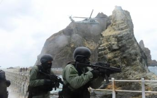 Hàn Quốc tập trận bảo vệ các đảo đang tranh chấp với Nhật