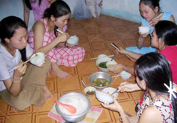 Ăn khổ như công nhân