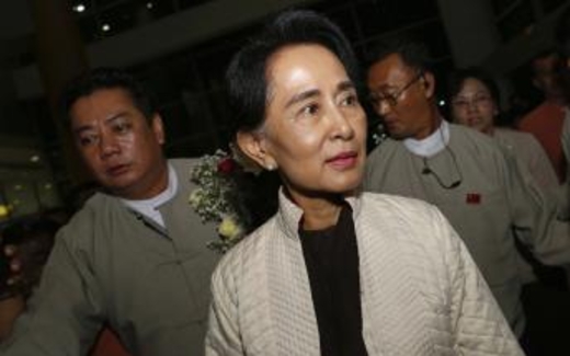 Bà Aung San Suu Kyi công du Châu Âu