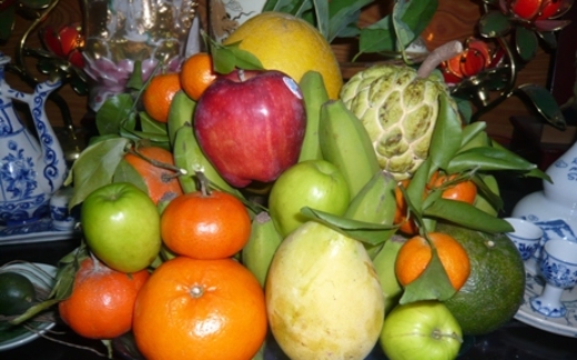 Ý nghĩa của mâm ngũ quả trong ngày Tết cổ truyền