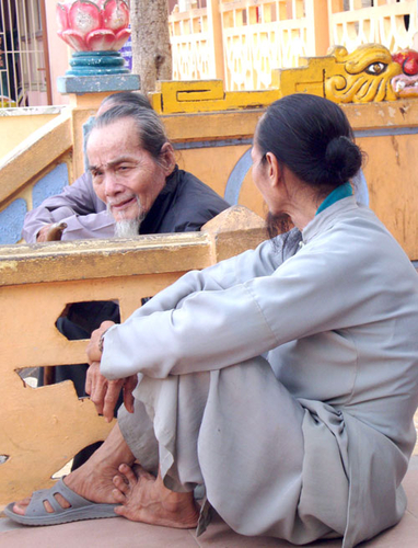 Lên đỉnh non Sam gặp "tiên ông"